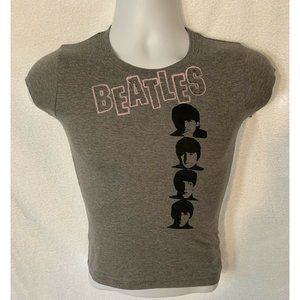 New Rare Vintage 2005 The Beatles Rhinestone Gray